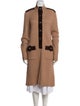 Tory Burch Wool Striped Coat