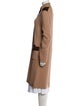 Tory Burch Wool Striped Coat