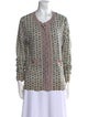 Tory Burch Wool Printed Sweater