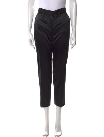 Tory Burch Silk Straight Leg Pants