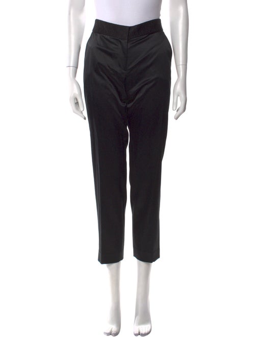 Tory Burch Silk Straight Leg Pants