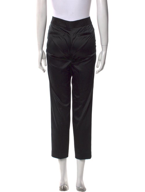 Tory Burch Silk Straight Leg Pants