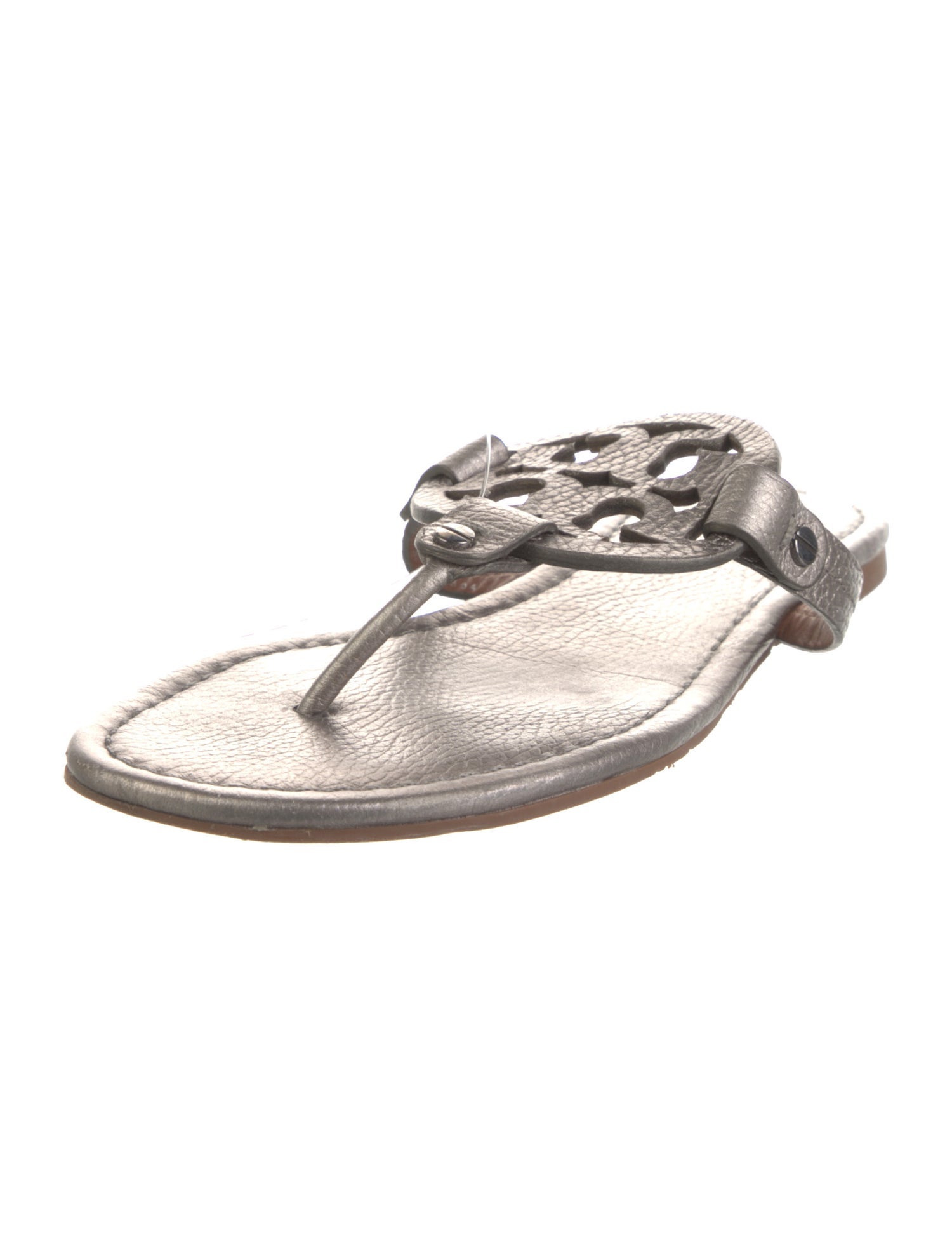 Tory Burch Leather Slides