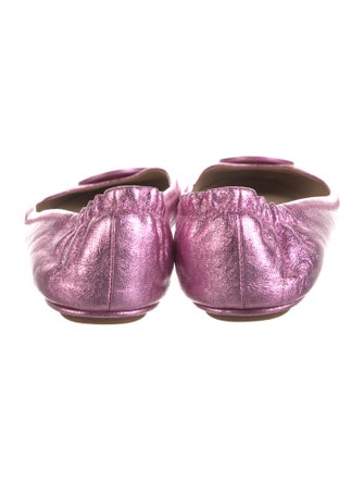 Tory Burch Leather Ballet Flats