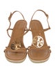 Tory Burch Leather T-Strap Sandals