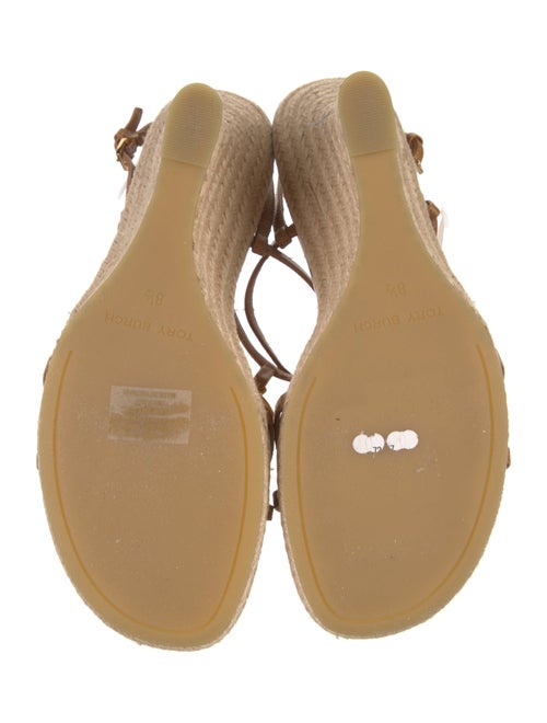 Tory Burch Leather T-Strap Sandals