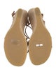 Tory Burch Leather T-Strap Sandals