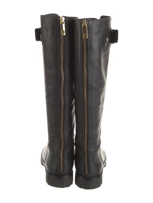 Tory Burch Leather Combat Boots