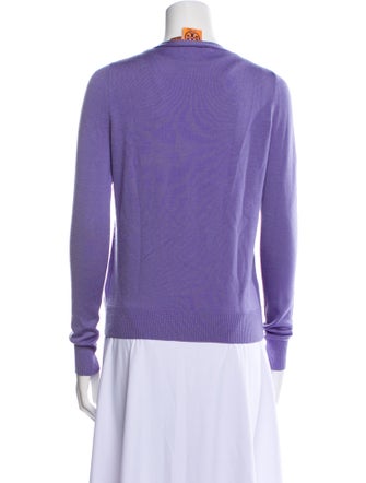 Tory Burch Merino Wool Crew Neck Sweater