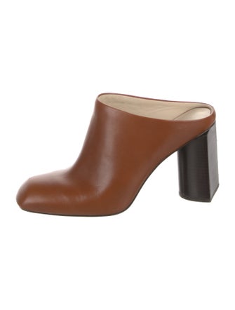 Tory Burch Leather Mules