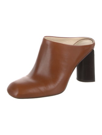 Tory Burch Leather Mules