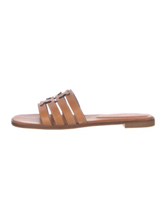 Tory Burch Leather Slides