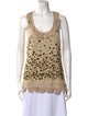Tory Burch Silk Scoop Neck Top