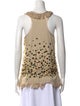 Tory Burch Silk Scoop Neck Top
