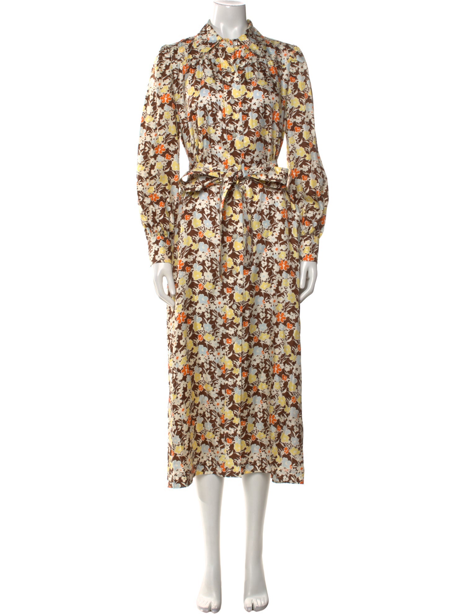 Tory Burch Silk Midi Length Dress