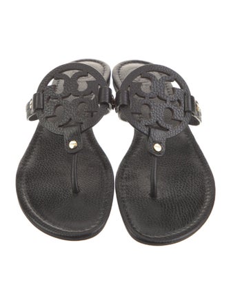 Tory Burch Leather Slides