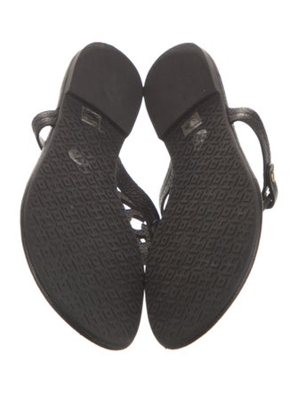 Tory Burch Leather Slides