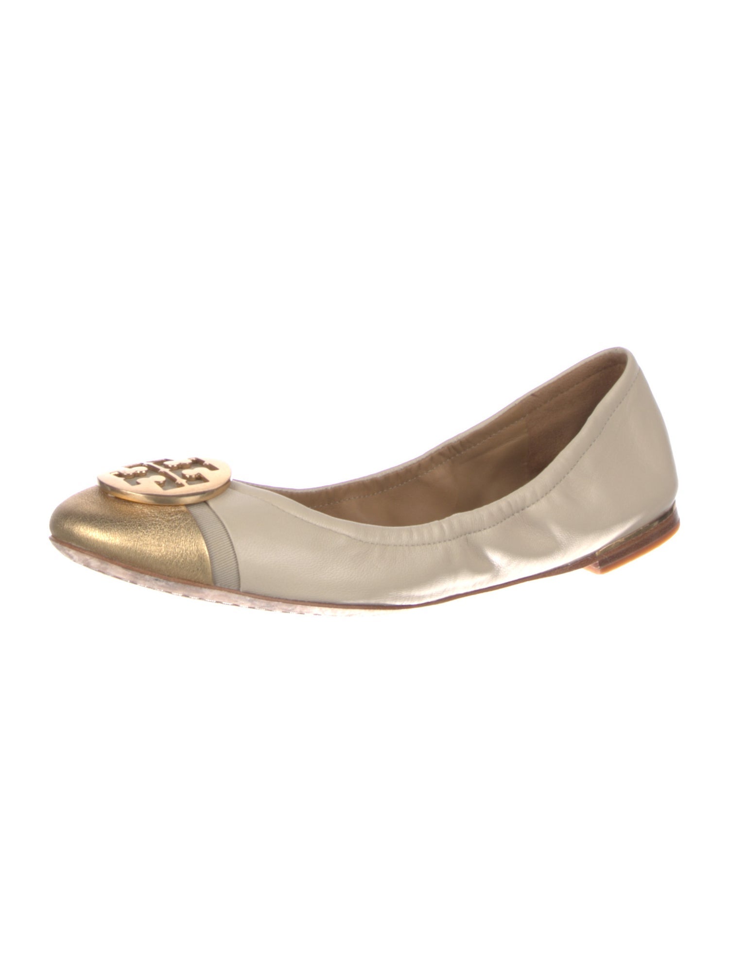Tory Burch Leather Ballet Flats