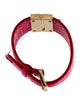 Tory Burch Leather T-Hinge Wrap Bracelet