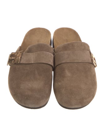 Tory Burch Suede Mules