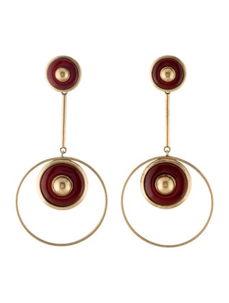 Tory Burch Resin Drop Earrings