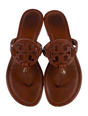 Tory Burch Leather Flip Flops
