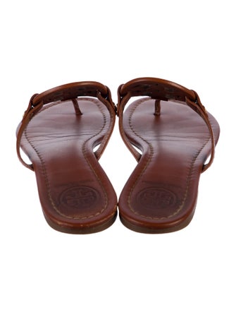 Tory Burch Leather Flip Flops
