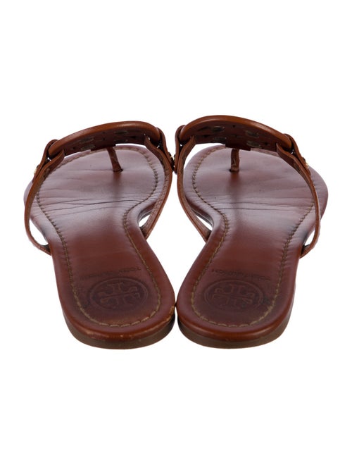 Tory Burch Leather Flip Flops