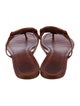 Tory Burch Leather Flip Flops