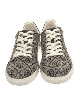 Tory Burch Canvas Printed Sneakers