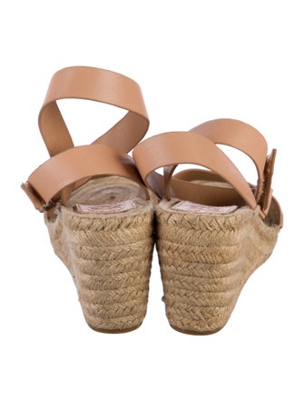 Tory Burch Leather Espadrilles