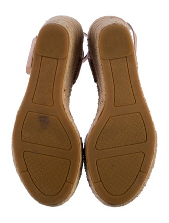 Tory Burch Leather Espadrilles