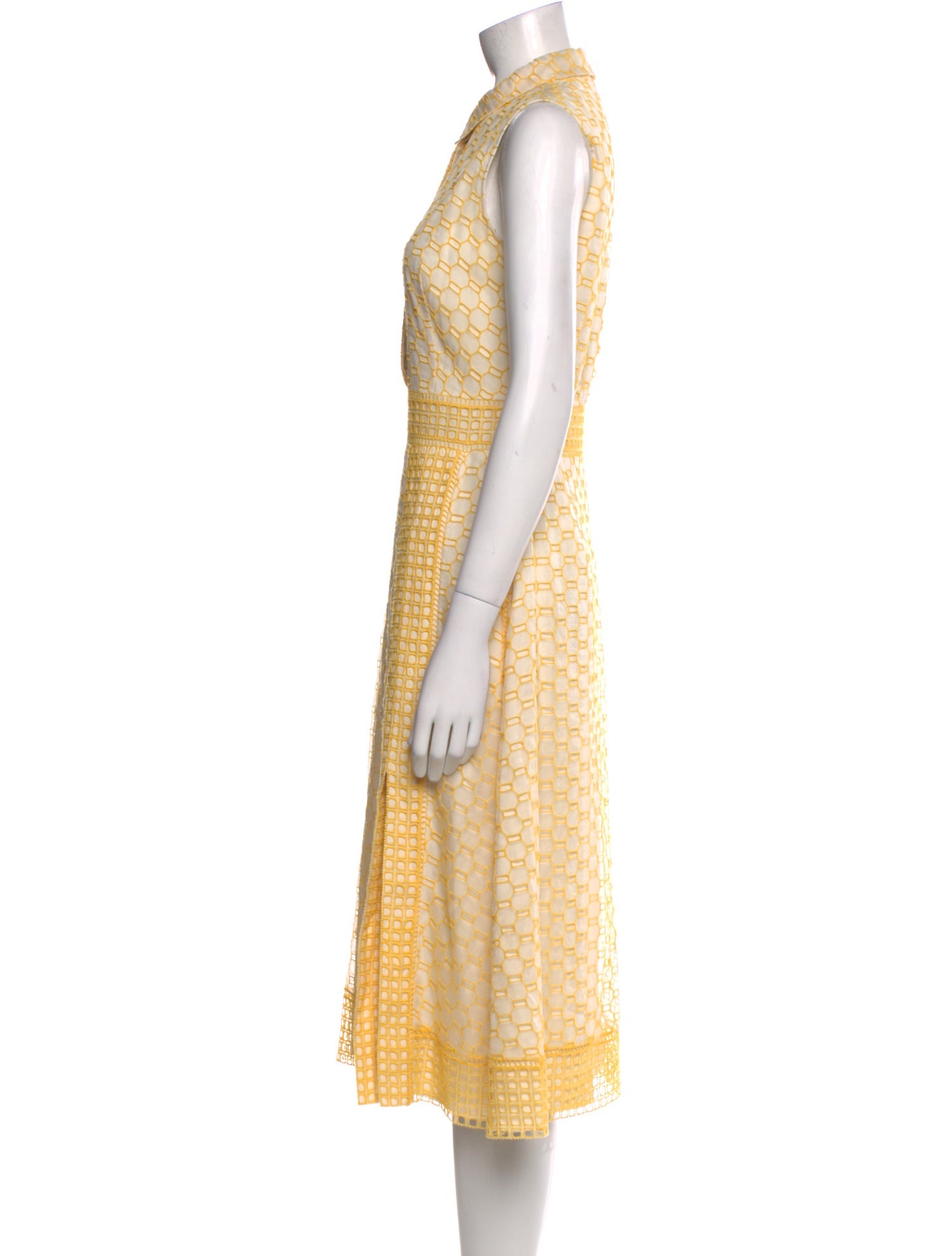 Tory Burch Silk Midi Length Dress
