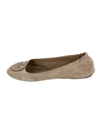 Tory Burch Suede Ballet Flats