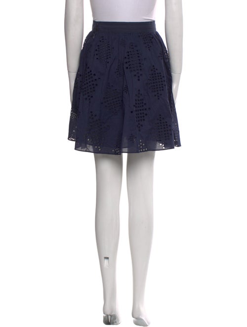 Tory Burch Lace Pattern Mini Skirt