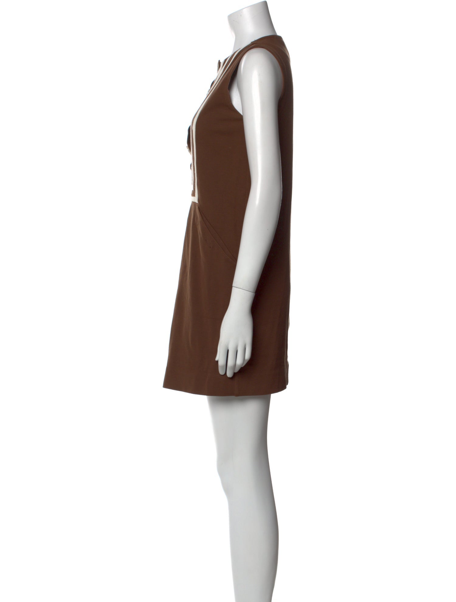 Tory Burch Crew Neck Mini Dress