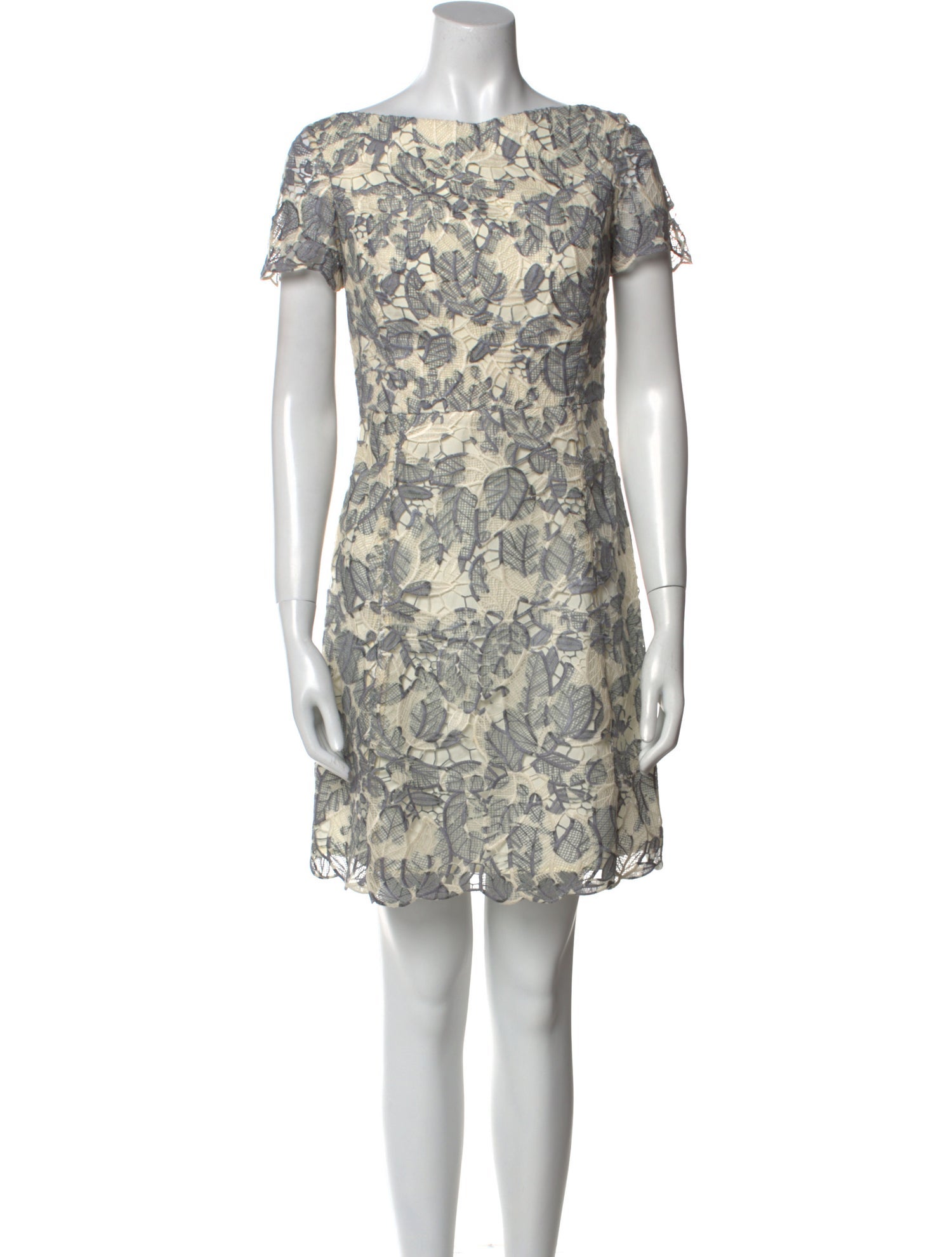 Tory Burch Lace Pattern Mini Dress