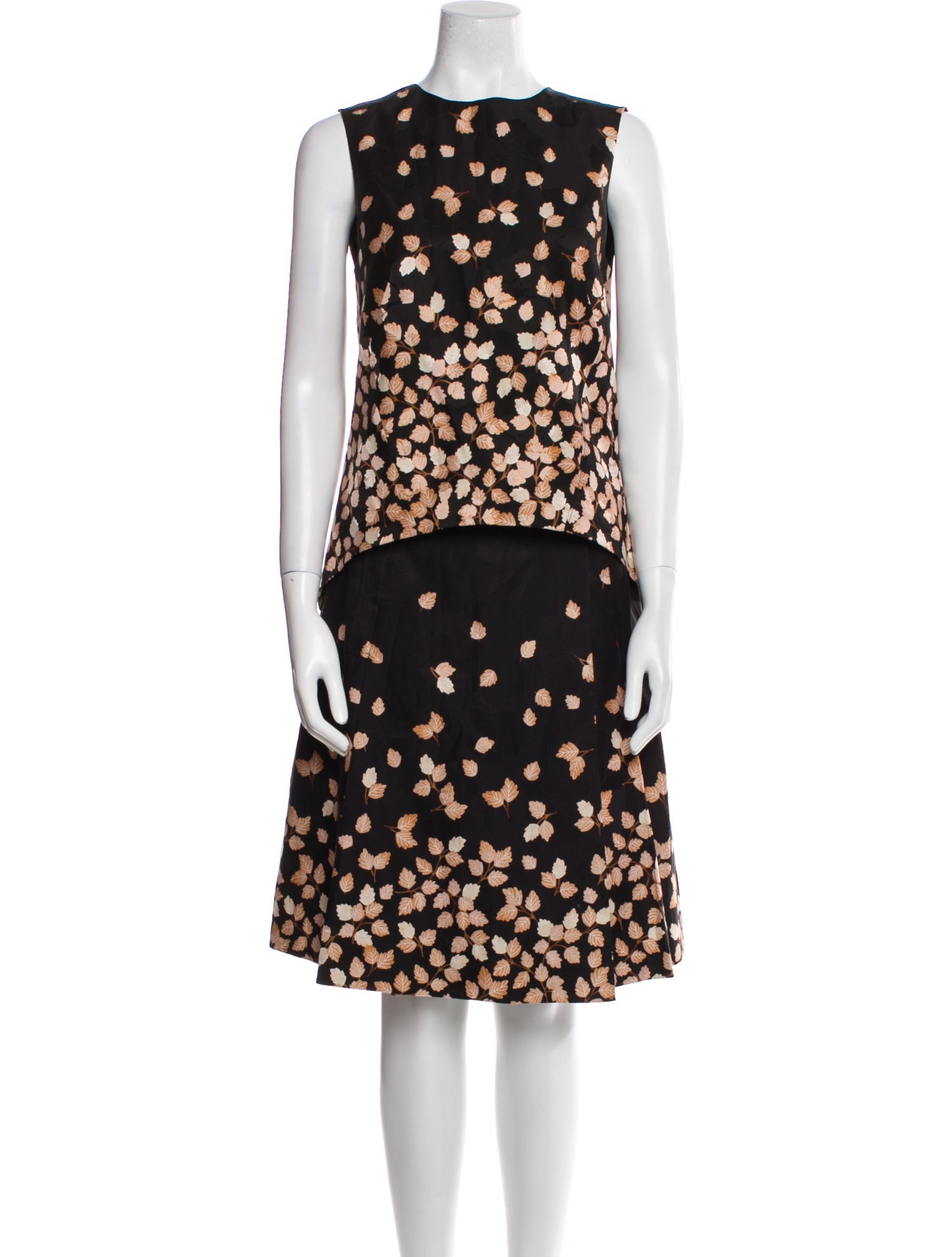 Tory Burch Floral Print Skirt Set