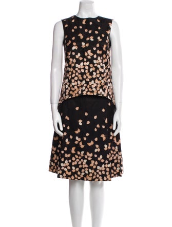 Tory Burch Floral Print Skirt Set