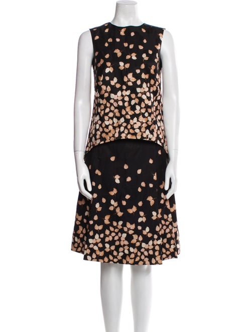 Tory Burch Floral Print Skirt Set