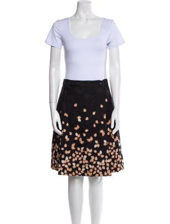 Tory Burch Floral Print Skirt Set