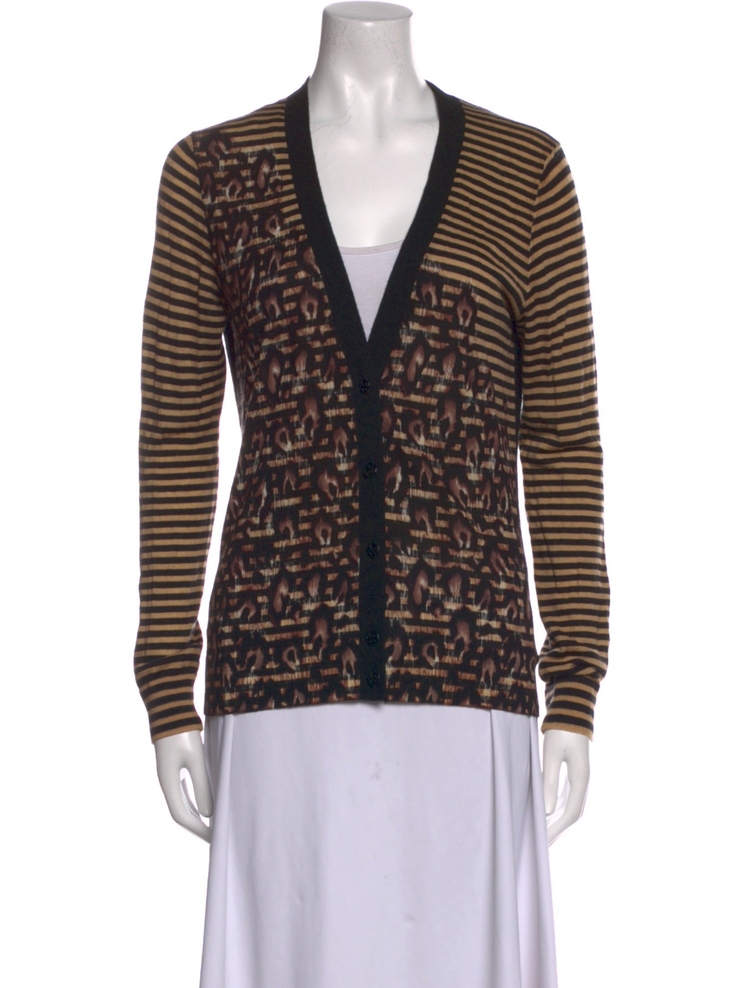 Tory Burch Wool Striped Sweater