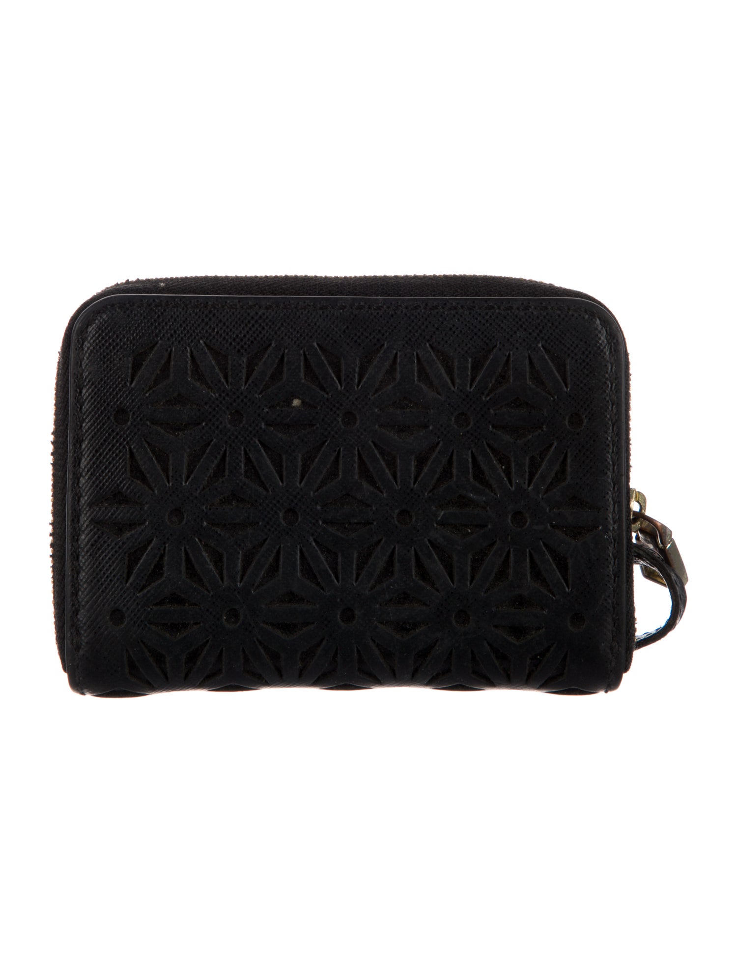 Tory Burch Signature Logo Leather Pouch