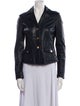 Tory Burch Leather Biker Jacket