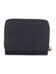 Tory Burch Signature Logo Leather Compact Wallet
