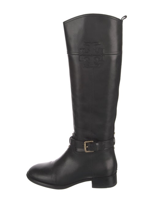 Tory Burch Leather Riding Boots