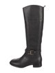 Tory Burch Leather Riding Boots