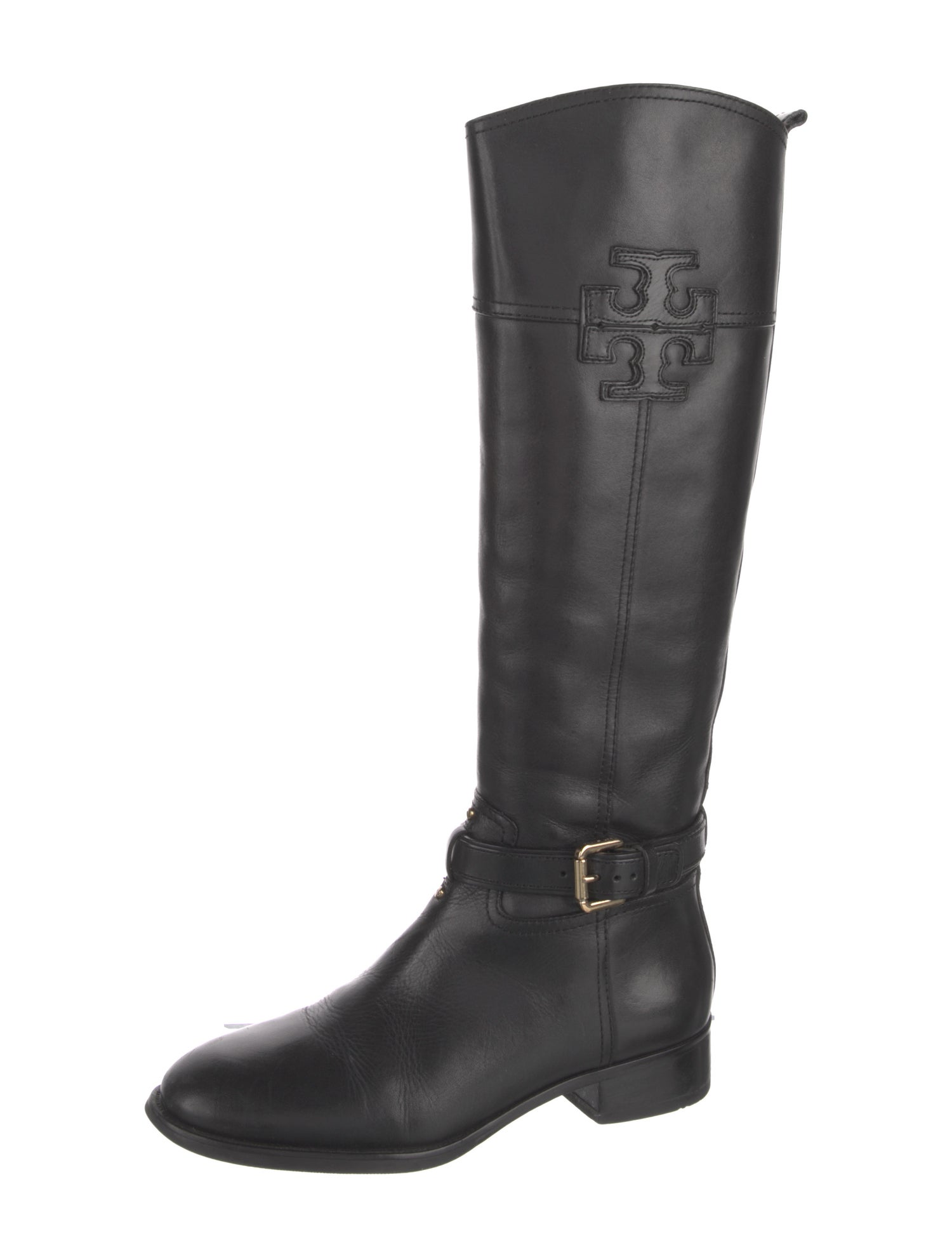 Tory Burch Leather Riding Boots