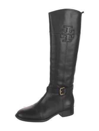 Tory Burch Leather Riding Boots