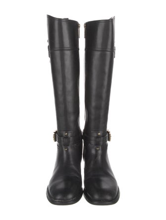Tory Burch Leather Riding Boots